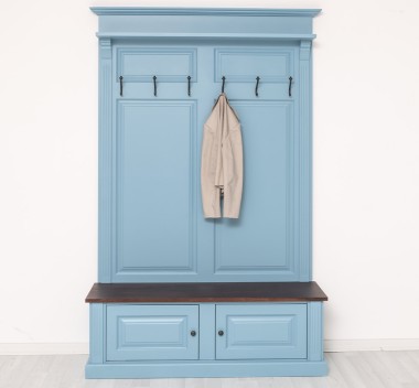 Cuier cu 2 usi, din stejar - Culoare Top_P081 - Culoare Corp_P053 - DUBLU COLOR de la Rustic Butique OUTOPS366 - Culoare Top_P081 - Culoare Corp_P051 - DUBLU COLOR