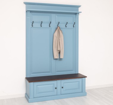 Cuier cu 2 usi, din stejar - Culoare Top_P081 - Culoare Corp_P053 - DUBLU COLOR de la Rustic Butique OUTOPS366 - Culoare Top_P081 - Culoare Corp_P051 - DUBLU COLOR