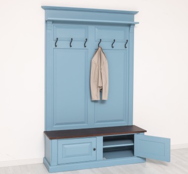 Cuier cu 2 usi, din stejar - Culoare Top_P081 - Culoare Corp_P053 - DUBLU COLOR de la Rustic Butique OUTOPS366 - Culoare Top_P081 - Culoare Corp_P051 - DUBLU COLOR