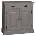 Dulap cu 2 usi si 2 sertare de la Rustic Butique PS432 - Culoare_P030A - VOPSIT ANTICHIZAT