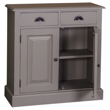 Dulap cu 2 usi si 2 sertare de la Rustic Butique PS432 - Culoare_P030A - VOPSIT ANTICHIZAT