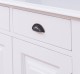 Dulap cu 2 usi si 2 sertare de la Rustic Butique PS432 - Culoare_P004 - VOPSIT