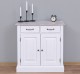 Dulap cu 2 usi si 2 sertare de la Rustic Butique PS432 - Culoare Top_P067 - Culoare Corp_P030++P004A - TRIPLU COLOR