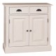 Dulap cu 2 usi si 2 sertare de la Rustic Butique PS432 - Culoare_P028++P024A - 2 STRATURI DE CULOR ANTICHIZAT