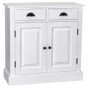 Dulap cu 2 usi si 2 sertare de la Rustic Butique PS432 - Culoare_P030++P004A - 2 STRATURI DE CULOR ANTICHIZAT