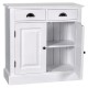 Dulap cu 2 usi si 2 sertare de la Rustic Butique PS432 - Culoare_P030++P004A - 2 STRATURI DE CULOR ANTICHIZAT