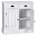 Dulap cu 2 usi si 2 sertare de la Rustic Butique PS432 - Culoare_P030++P004A - 2 STRATURI DE CULOR ANTICHIZAT