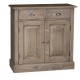 Dulap cu 2 usi si 2 sertare de la Rustic Butique PS432 - Culoare_P057 - PERIAT USOR