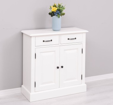 Dulap cu 2 usi si 2 sertare de la Rustic Butique PS432 - Culoare_P039 - VOPSIT