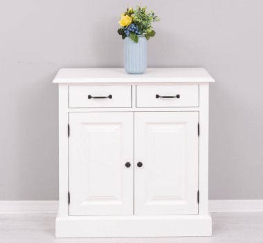 Dulap cu 2 usi si 2 sertare de la Rustic Butique PS432 - Culoare_P039 - VOPSIT