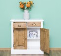 Dulap cu 2 usi si 2 sertare de la Rustic Butique PS432 - Culoare Corp_P004 - Culoare Corp & Sertare_P001 - DUBLU COLOR