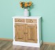 Dulap cu 2 usi si 2 sertare de la Rustic Butique PS432 - Culoare Corp_P004 - Culoare Corp & Sertare_P001 - DUBLU COLOR