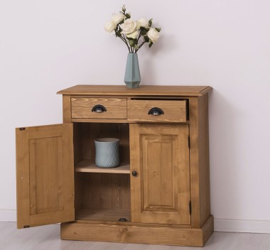 Dulap cu 2 usi si 2 sertare de la Rustic Butique PS432 - Culoare_P002 - CERUIT