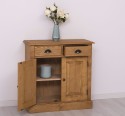 Dulap cu 2 usi si 2 sertare de la Rustic Butique PS432 - Culoare_P002 - CERUIT