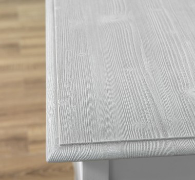 Consola cu picioare curbate, 2 sertare de la Rustic Butique PS79 - Culoare Top_P090 - Culoare Corp_P039 - DUBLU COLOR