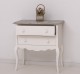 Consola cu picioare curbate, 2 sertare de la Rustic Butique PS79 - Culoare Top_P070 - Culoare Corp_P039A - DUBLU COLOR