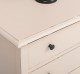Consola cu picioare curbate, 2 sertare de la Rustic Butique PS79 - Culoare_P028++P025A - 2 STRATURI DE CULORI ANTICHIZAT