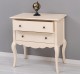 Consola cu picioare curbate, 2 sertare de la Rustic Butique PS79 - Culoare_P028++P025A - 2 STRATURI DE CULORI ANTICHIZAT