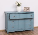 Comoda Galbee de la Rustic Butique PS239 - Culoare_P004++P008A - 2 STRATURI DE CULORI ANTICHIZAT