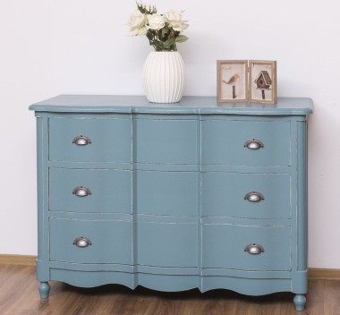 Comoda Galbee de la Rustic Butique PS239 - Culoare_P004++P008A - 2 STRATURI DE CULORI ANTICHIZAT