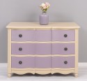 Comoda Galbee de la Rustic Butique PS239 - Culoare Corp_P032 - Culoare Sertare_P041 - DUBLU COLOR