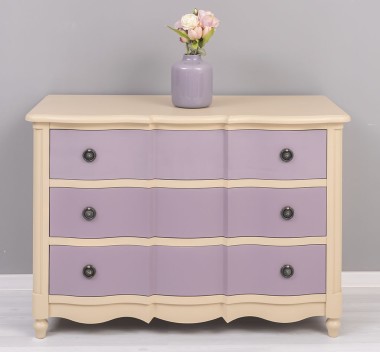 Comoda Galbee de la Rustic Butique PS239 - Culoare Corp_P032 - Culoare Sertare_P041 - DUBLU COLOR