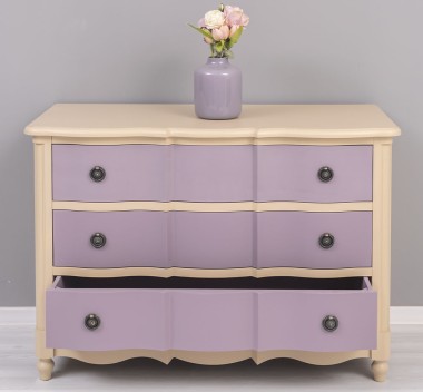 Comoda Galbee de la Rustic Butique PS239 - Culoare Corp_P032 - Culoare Sertare_P041 - DUBLU COLOR