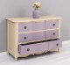 Comoda Galbee de la Rustic Butique PS239 - Culoare Corp_P032 - Culoare Sertare_P041 - DUBLU COLOR