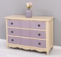 Comoda Galbee de la Rustic Butique PS239 - Culoare Corp_P032 - Culoare Sertare_P041 - DUBLU COLOR
