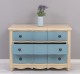 Comoda Galbee de la Rustic Butique PS239 - Culoare Corp_P032 - Culoare Sertare_P008 - DUBLU COLOR