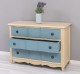 Comoda Galbee de la Rustic Butique PS239 - Culoare Corp_P032 - Culoare Sertare_P008 - DUBLU COLOR