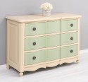 Comoda Galbee de la Rustic Butique PS239 - Culoare Corp_P032 - Culoare Sertare_P054 - DUBLU COLOR