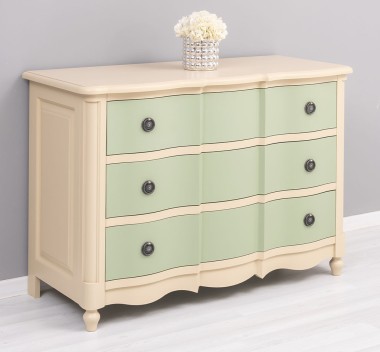 Comoda Galbee de la Rustic Butique PS239 - Culoare Corp_P032 - Culoare Sertare_P054 - DUBLU COLOR