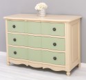 Comoda Galbee de la Rustic Butique PS239 - Culoare Corp_P032 - Culoare Sertare_P054 - DUBLU COLOR