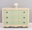 Comoda Galbee de la Rustic Butique PS239 - Culoare Corp_P032 - Culoare Sertare_P054 - DUBLU COLOR