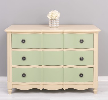 Comoda Galbee de la Rustic Butique PS239 - Culoare Corp_P032 - Culoare Sertare_P054 - DUBLU COLOR