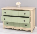 Comoda Galbee de la Rustic Butique PS239 - Culoare Corp_P032 - Culoare Sertare_P054 - DUBLU COLOR