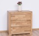 Comoda cu trei sertare Wild Oak, sertare pe sine metalice de la Rustic Butique OPS632 - Culoare_P061 - LACUIT