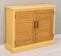 Bufet cu 2 usi, Colectia Shutter de la Rustic Butique PS568 - Culoare Corp_P050 - Culoare Sertare_P002 - DUBLU COLOR
