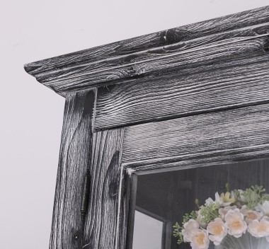 Vitrina sticla, 2 usi cu tija de la Rustic Butique PS552 - Culoare_P072 - PERIAT ADANC