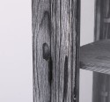 Vitrina sticla, 2 usi cu tija de la Rustic Butique PS552 - Culoare_P072 - PERIAT ADANC