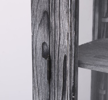 Vitrina sticla, 2 usi cu tija de la Rustic Butique PS552 - Culoare_P072 - PERIAT ADANC
