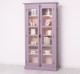 Vitrina sticla, 2 usi cu tija de la Rustic Butique PS552 - Culoare Ext._P041A / Culoare Int._P043 - DUBLU COLOR