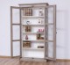 Vitrina sticla, 2 usi cu tija de la Rustic Butique PS552 - Culoare Ext._P037 / Culoare Int._P039 - DUBLU COLOR