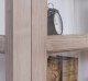 Vitrina sticla, 2 usi cu tija de la Rustic Butique PS552 - Culoare Ext._P037 / Culoare Int._P039 - DUBLU COLOR