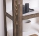 Vitrina sticla, 2 usi cu tija de la Rustic Butique PS552 - Culoare Ext._P066 / Culoare Int._P004 - DUBLU COLOR