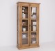 Vitrina sticla, 2 usi cu tija de la Rustic Butique PS552 - Culoare_P001 - CERUIT