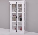 Vitrina sticla, 2 usi cu tija de la Rustic Butique PS552 - Culoare_P004 - VOPSIT