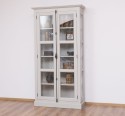 Vitrina sticla, 2 usi cu tija de la Rustic Butique PS552 - Culoare_P013 - VOPSIT