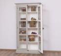 Vitrina sticla, 2 usi cu tija de la Rustic Butique PS552 - Culoare_P076 - VOPSIT
